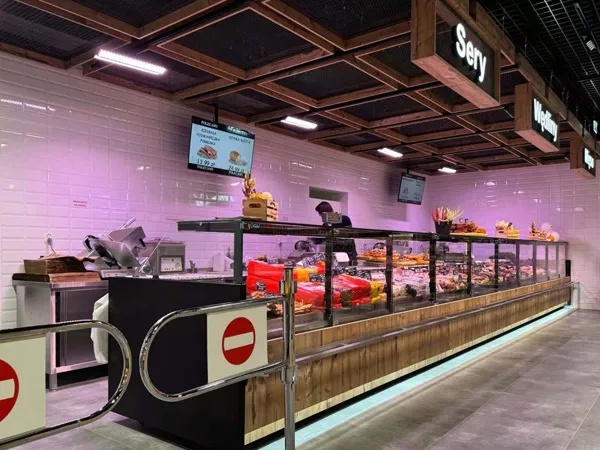 FLES-M meat counter application