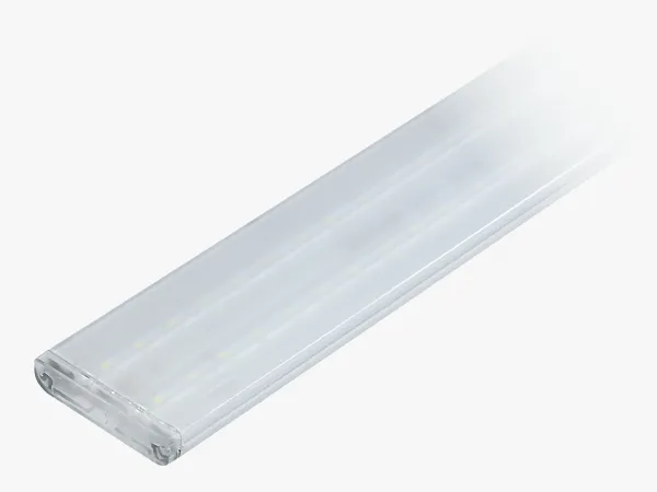Side view of narrow W50 TRON-N LL1617 linear track light 8mm profile