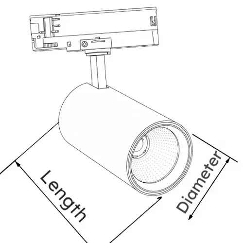 VUE-F TR0102 dimensions drawing