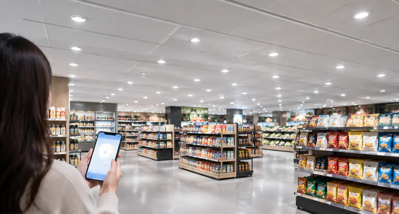 BLE mesh retrofit cost vs DALI wired for retail stores