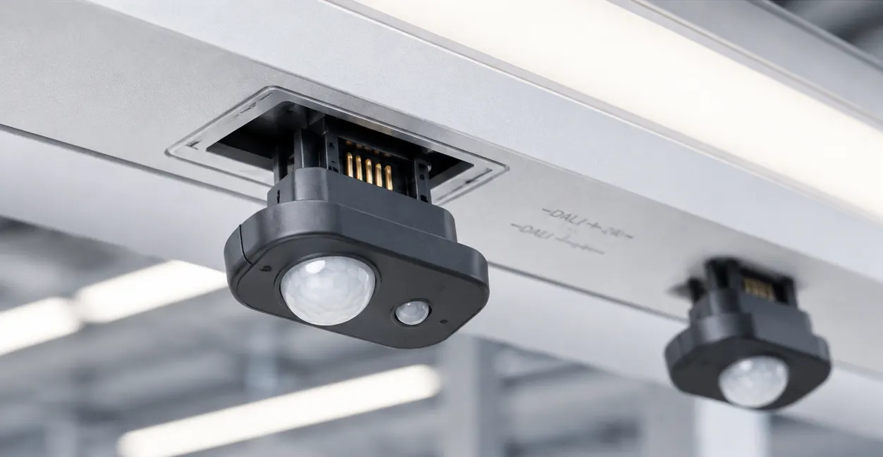 Zhaga Book 20 indoor LEX slot with sensor module for DALI D4i diagnostics