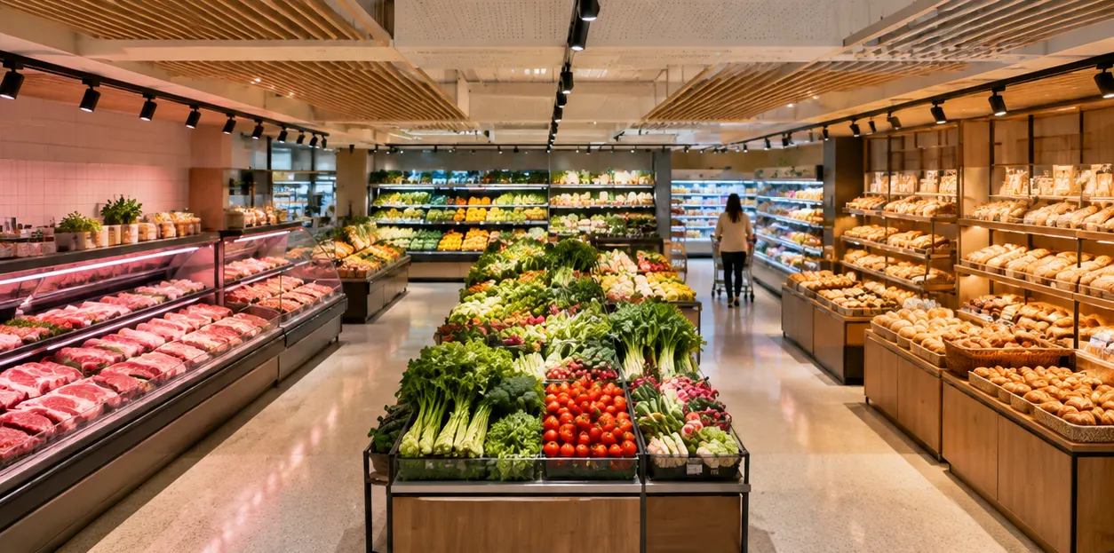 Supermarket Fresh Food Lighting Guide