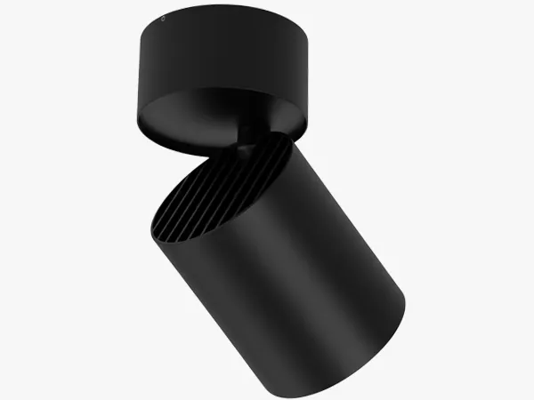 IRIS-S SL tiltable surface downlight for solid office ceilings