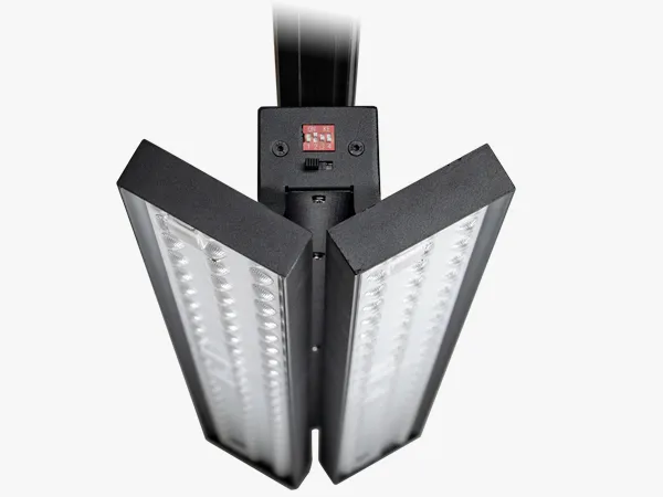 PANE-P Dual-panel track light for supermarkets, 11000lm