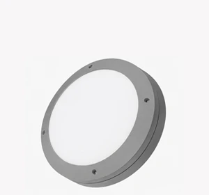 White AQUA-D microwave bulkhead 15W for corridor ceilings