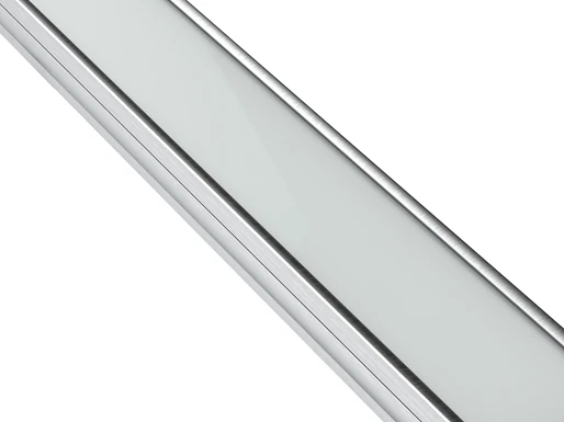 Frosted glass FORT-A linear high bay for parking areas