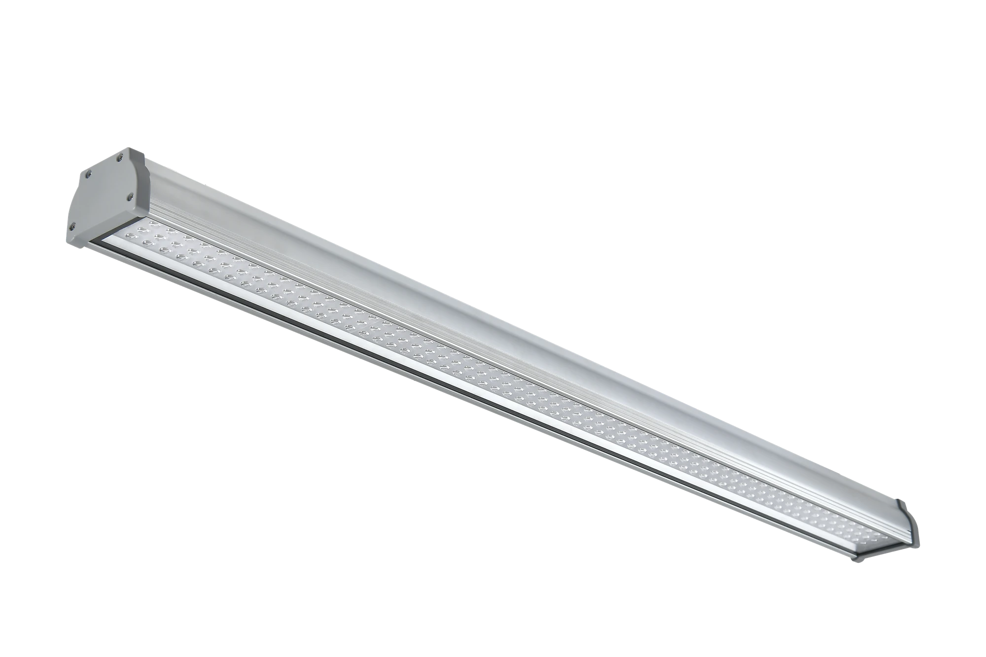 FORT-A DALI dimmable LED linear high bay in warehouse