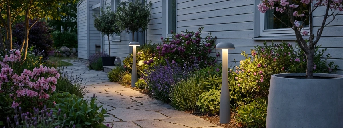 Garden lighting solution for villas and hotels